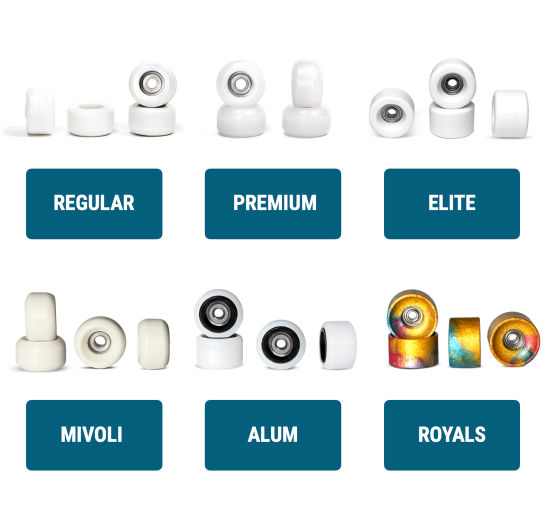 Drewniany Fingerboard WoodClub 32 mm - "Black Pop"