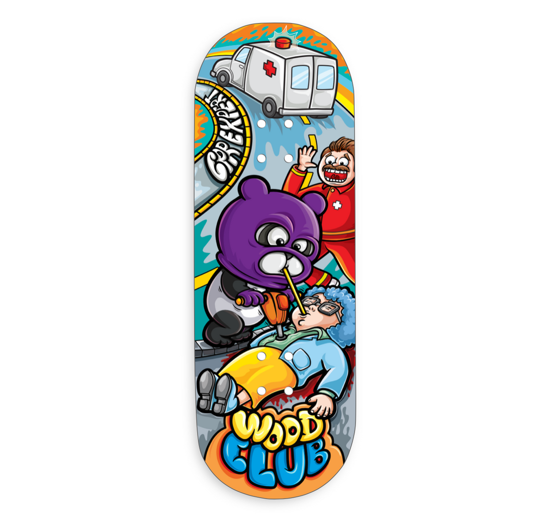 Drewniana deska WoodClub EXCLUSIVE 32 mm - "CPR"