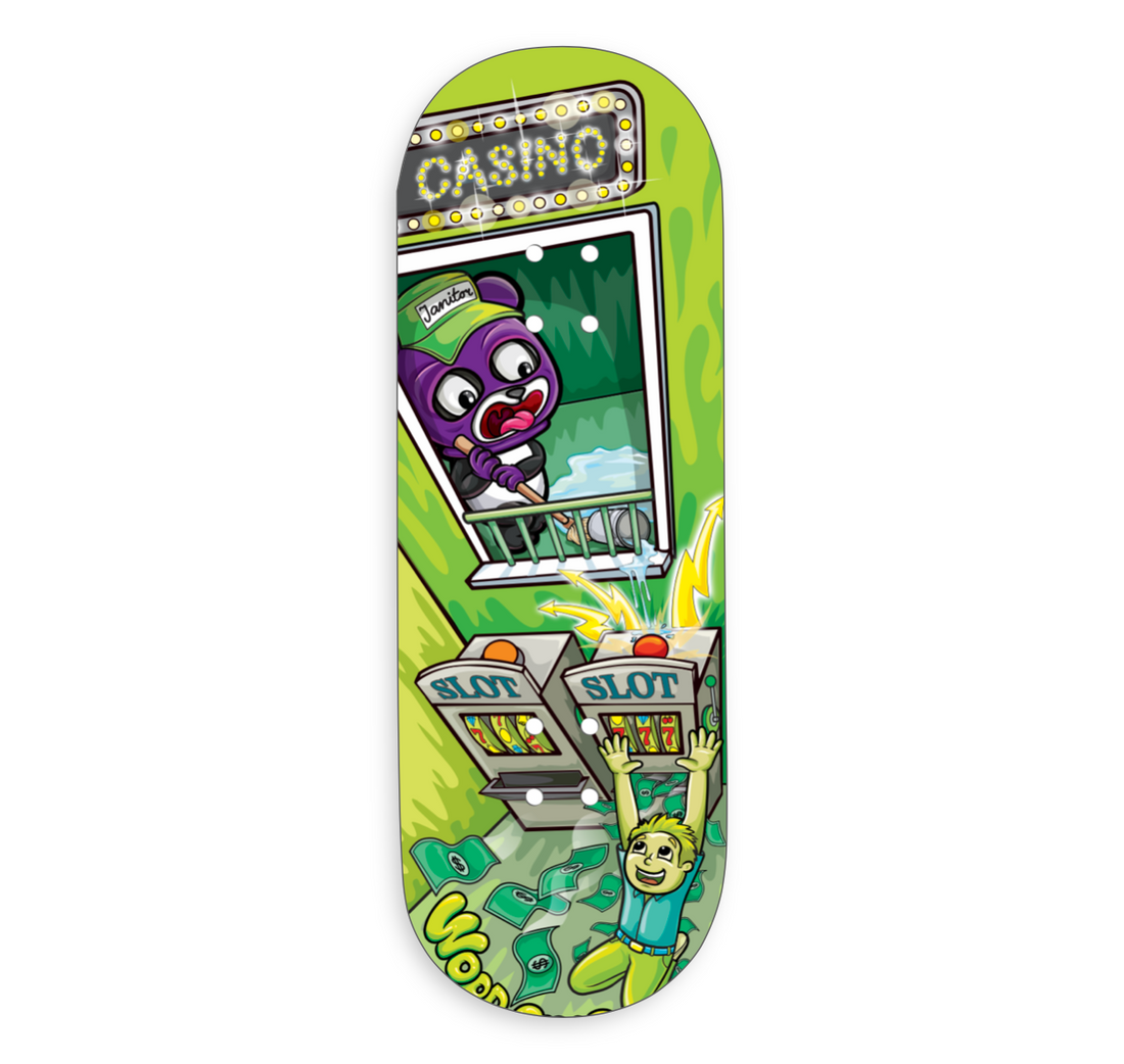 Drewniana deska WoodClub EXCLUSIVE 32 mm - "LUCKY DAY"