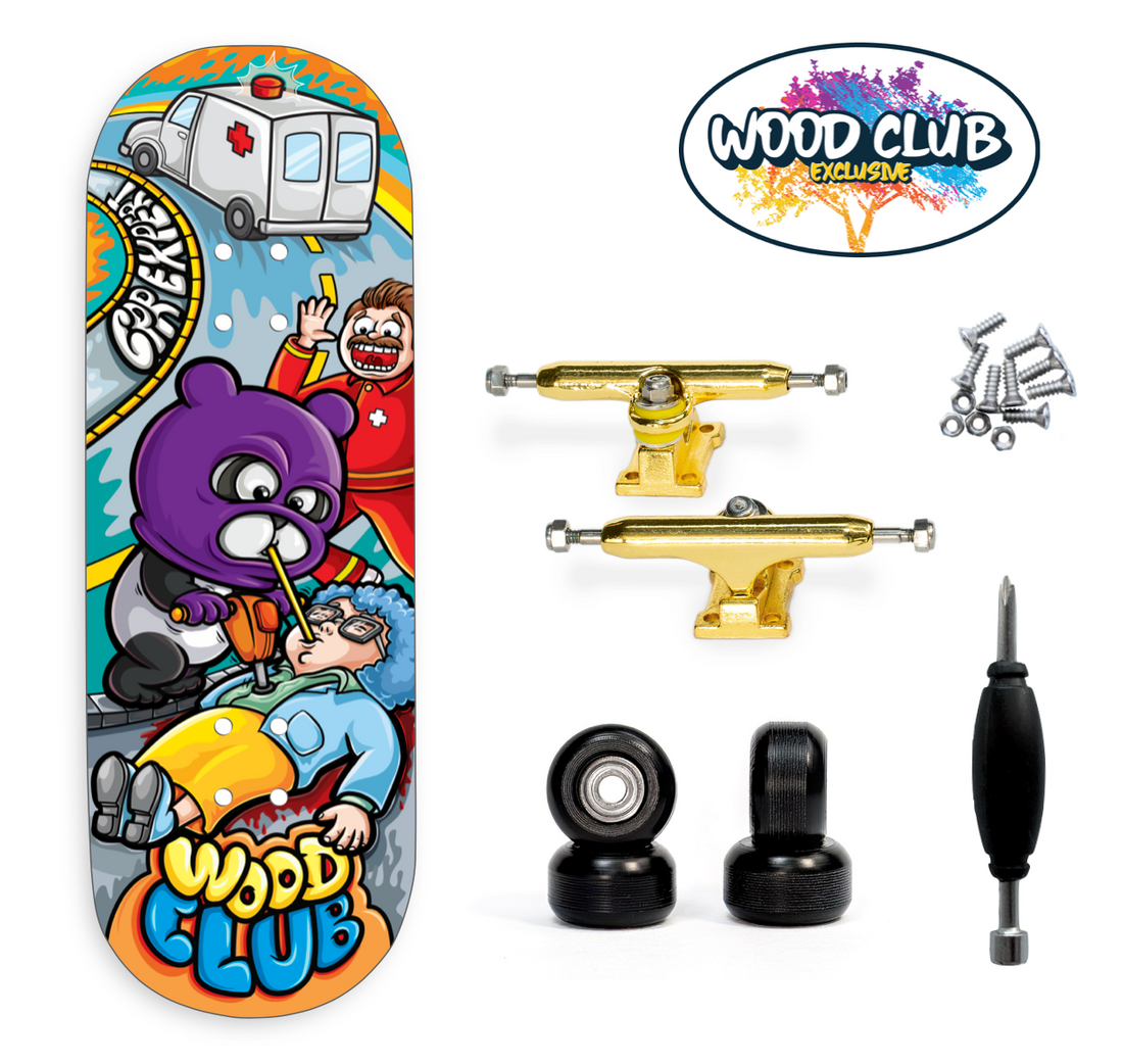 Fingerboard WoodClub EXCLUSIVE 32 mm - "CPR"