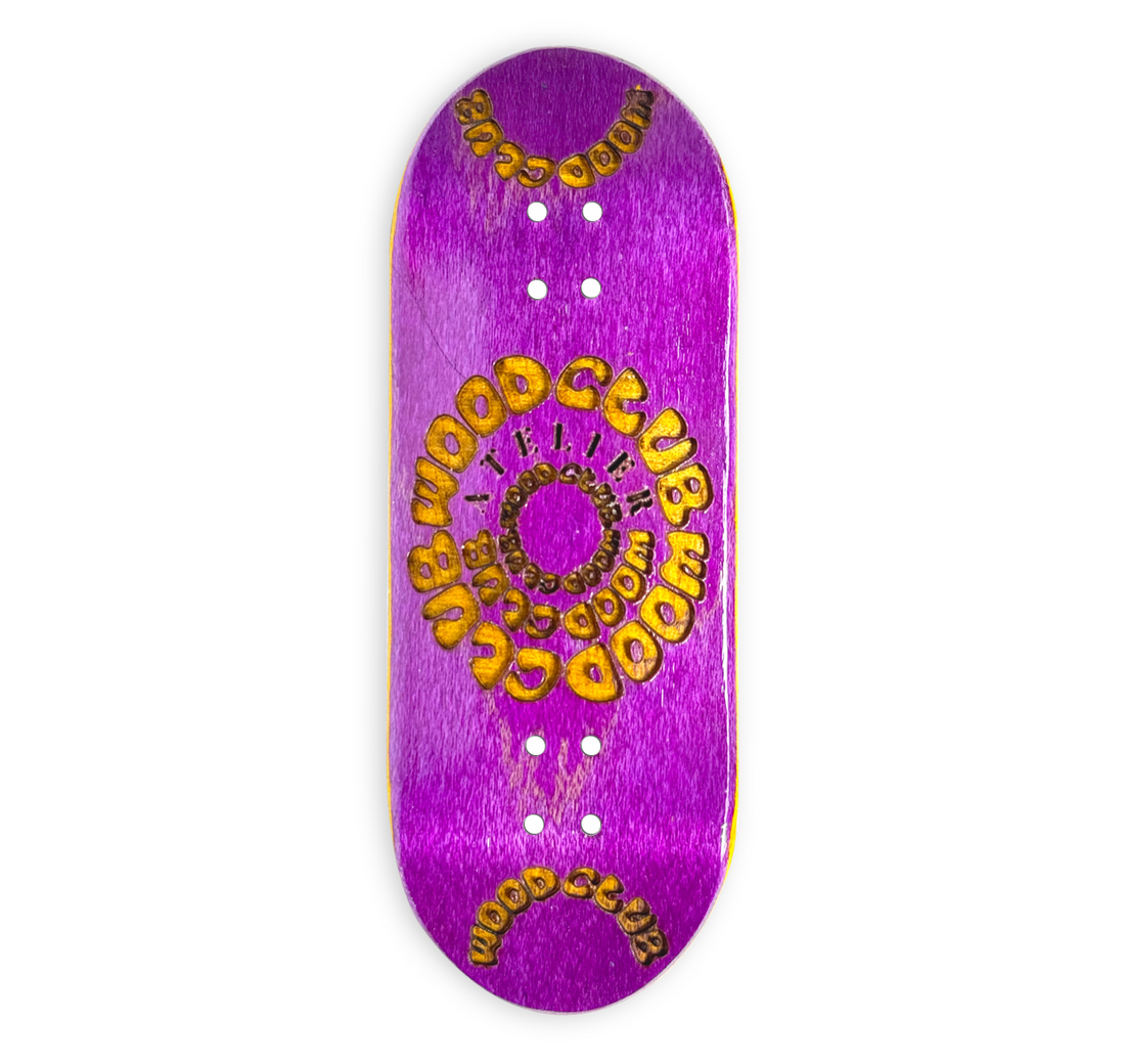 Drewniana deska WoodClub ATELIER 33,7 mm - "Phantom Purple"
