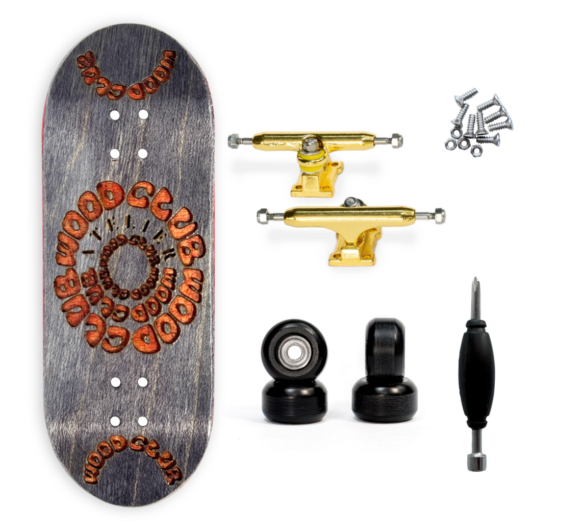 Fingerboard WoodClub ATELIER 33,7 mm - "Lunar Black"