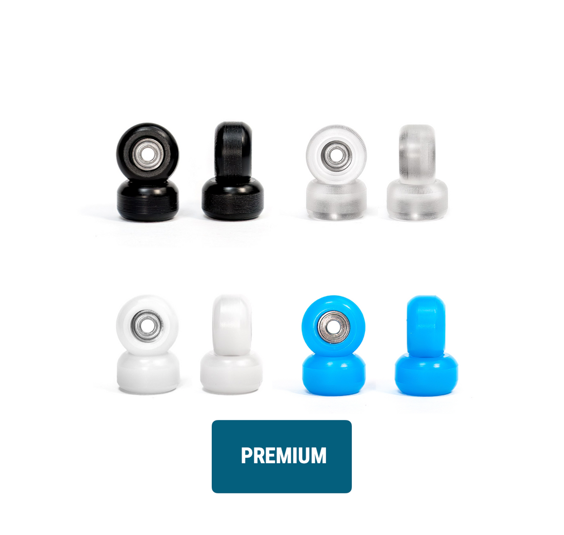 Fingerboard Blackriver 32 mm - "BR Mini Logo" Wide White