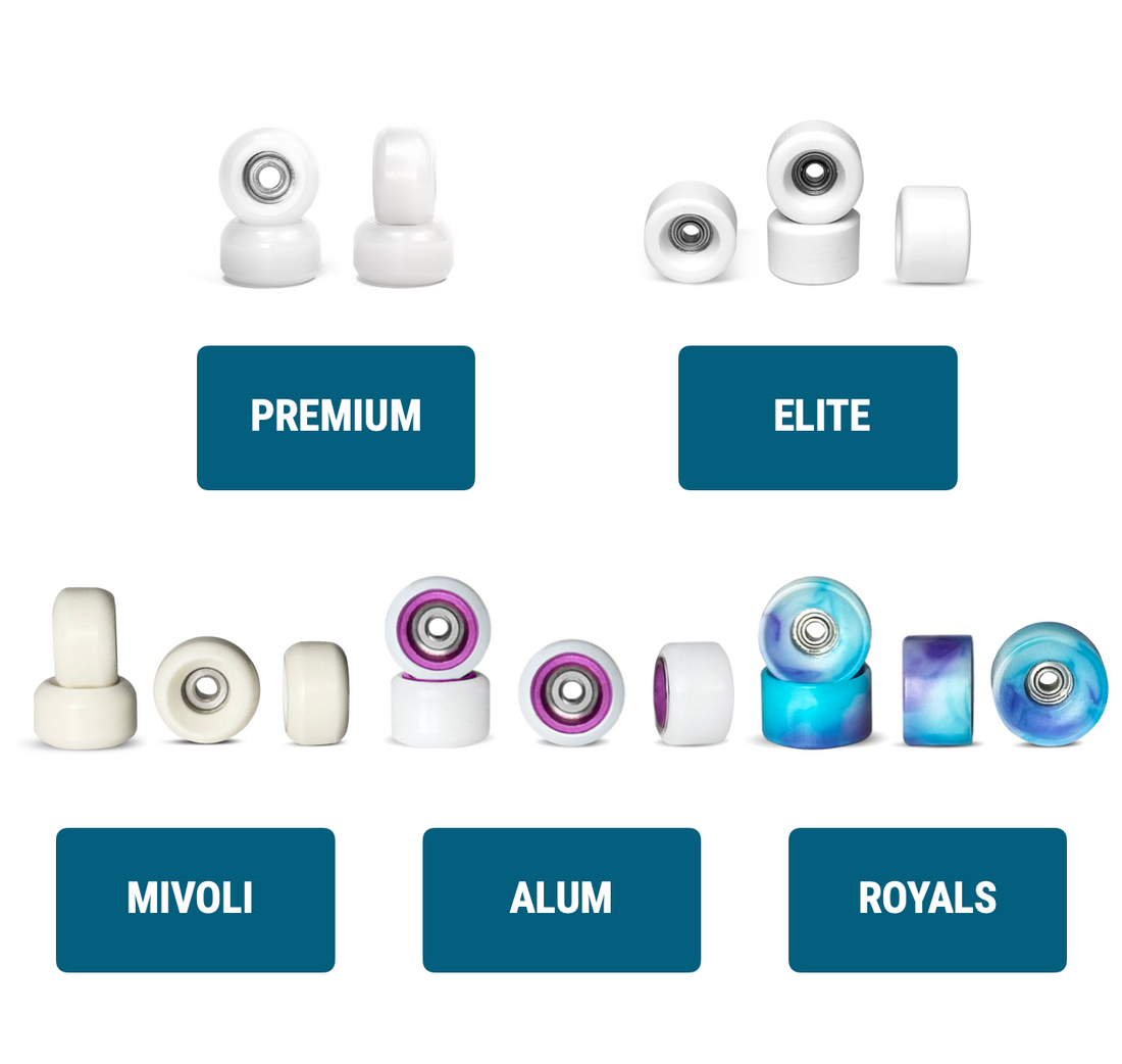 Drewniany Fingerboard WoodClub 34 mm - "Purple Pop"