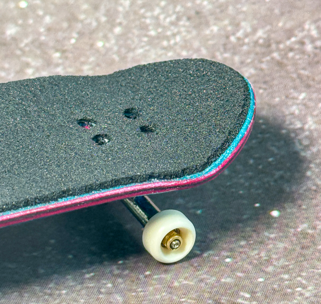 Fingerboard WoodClub ATELIER 33,7 mm - "Lagoon Blue"
