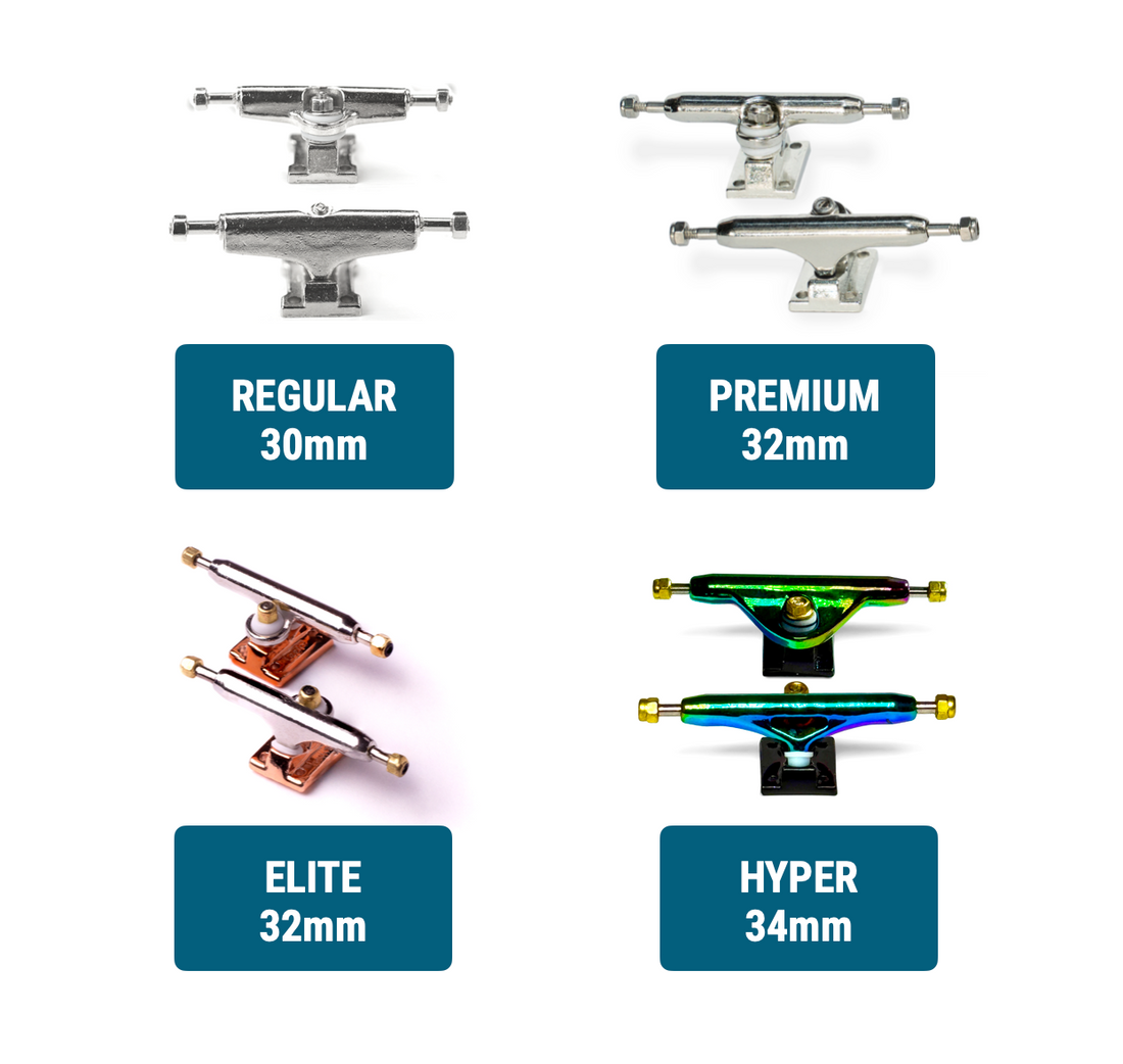 Fingerboard BOLLIE 31 mm - Psychedelic Red