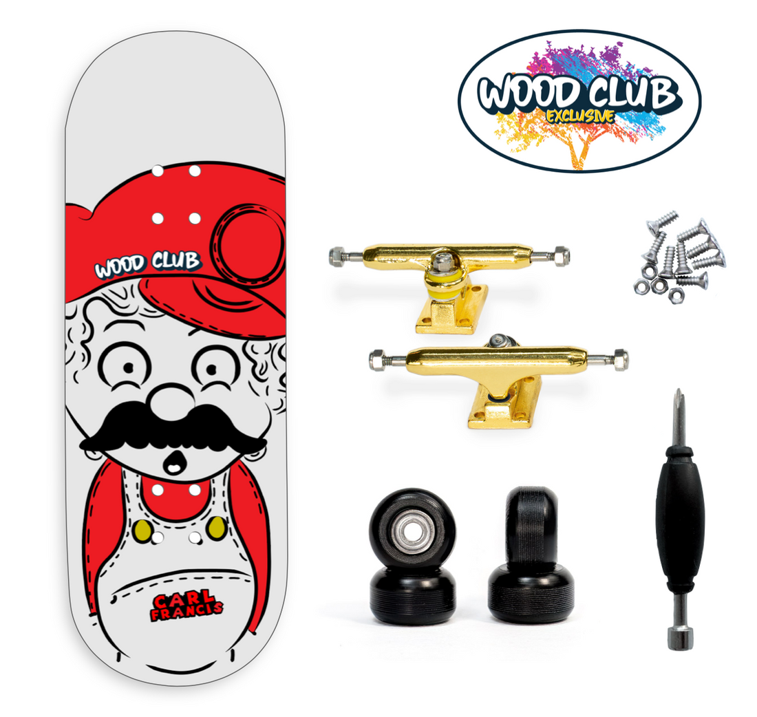 Fingerboard WoodClub EXCLUSIVE 32 mm - "CARL FRANCIS"