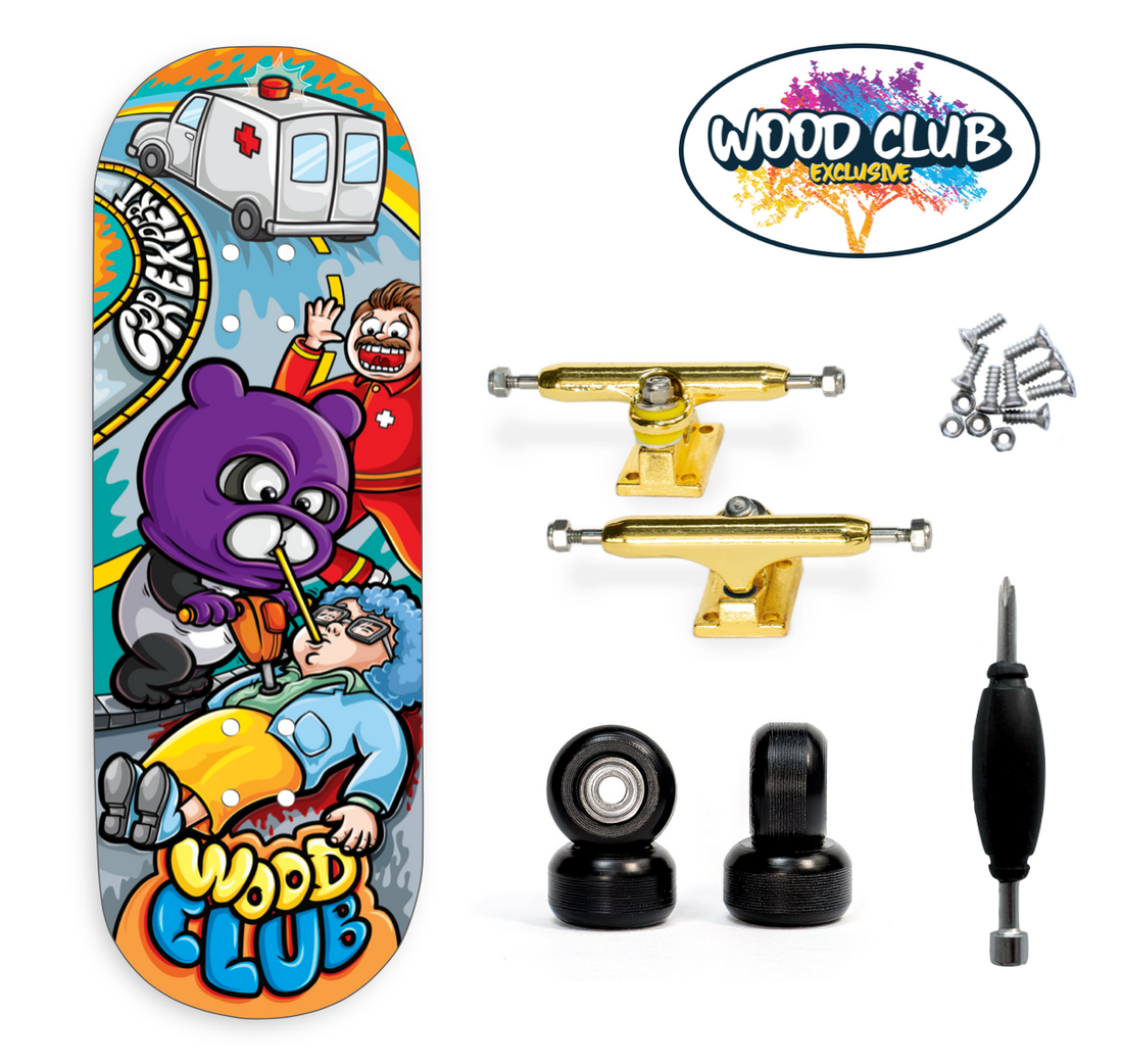 Fingerboard WoodClub EXCLUSIVE 32 mm - "CPR"