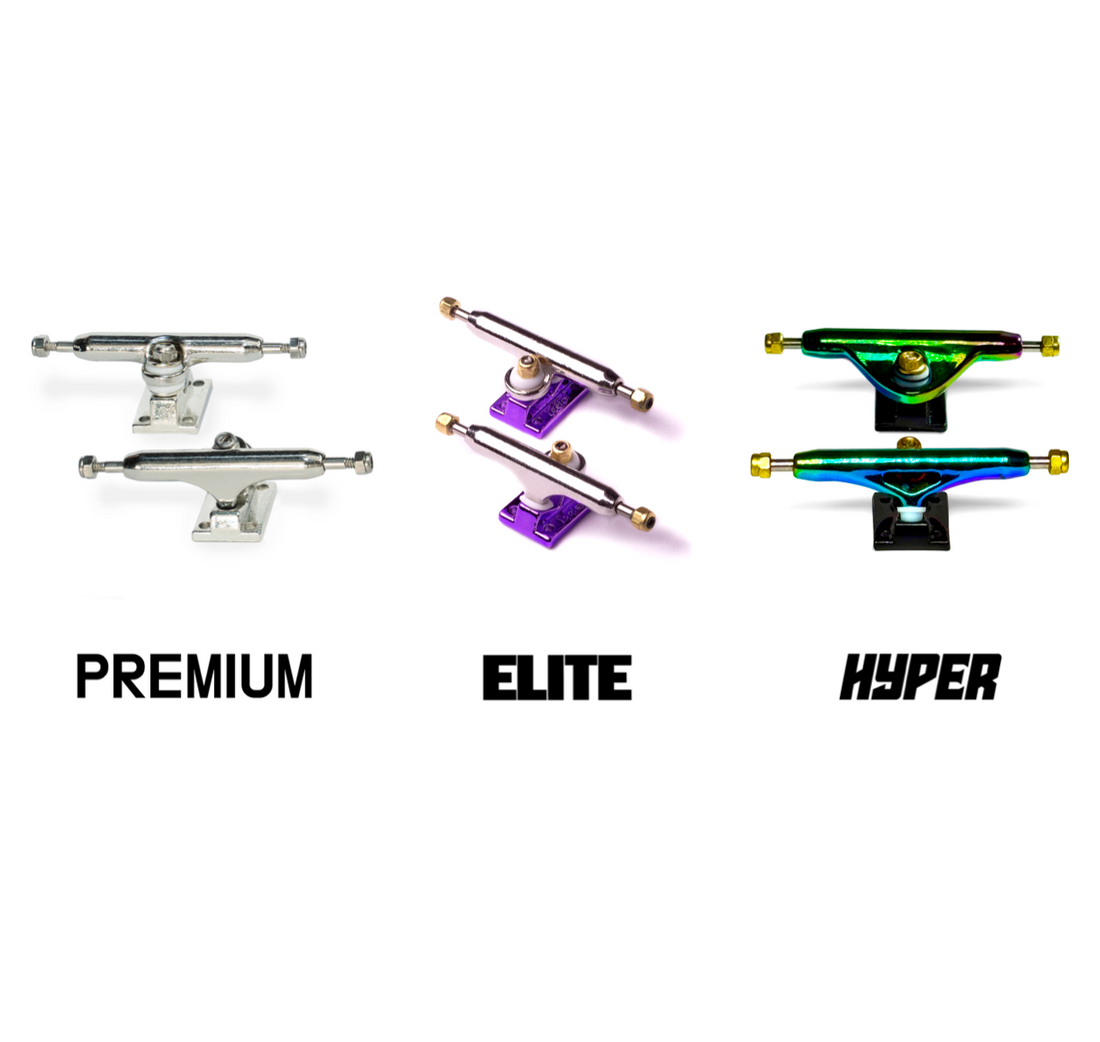 Drewniany Fingerboard WoodClub 34 mm - "Purple Pop"